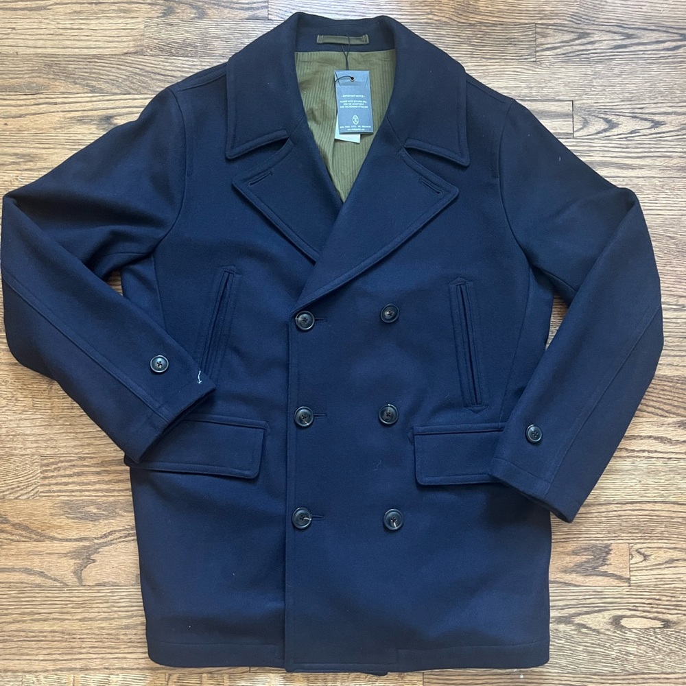 Todd Snyder Wool/Cashmere Peacoat